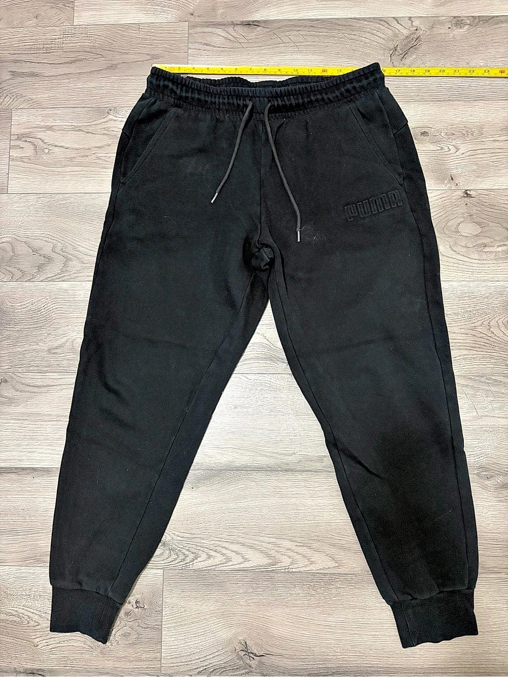 Puma Black Fleece Sweatpants Joggers